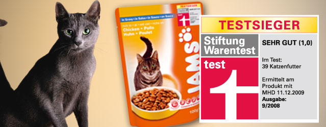 Warentest Iams